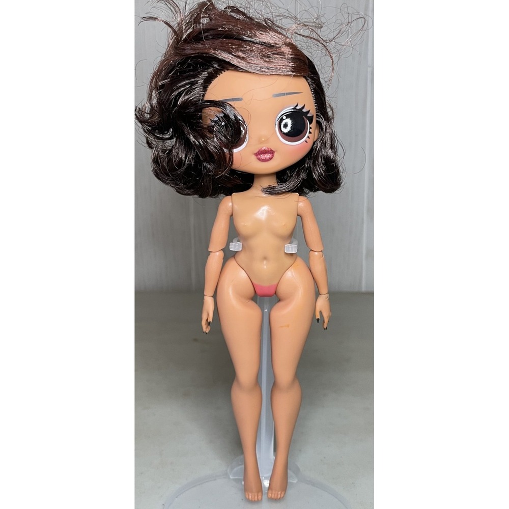 MGA LOL Surprise! OMG! Winter Chill Camp Cutie Fashion Doll Nude Brown Hair 11"